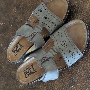 Soft comfort memory foam sandals